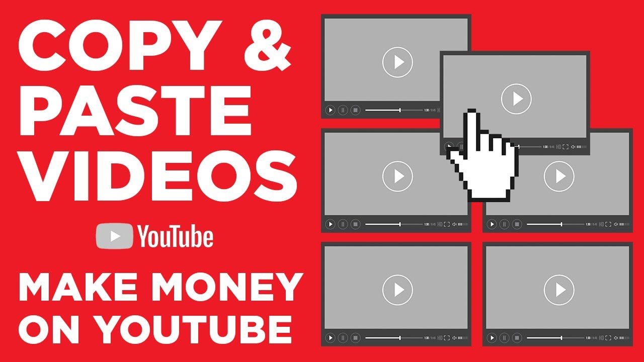 Video Paste Earn $100 Per Day To Copy & Paste Video Clips - BEST TUTORIAL (Make ...