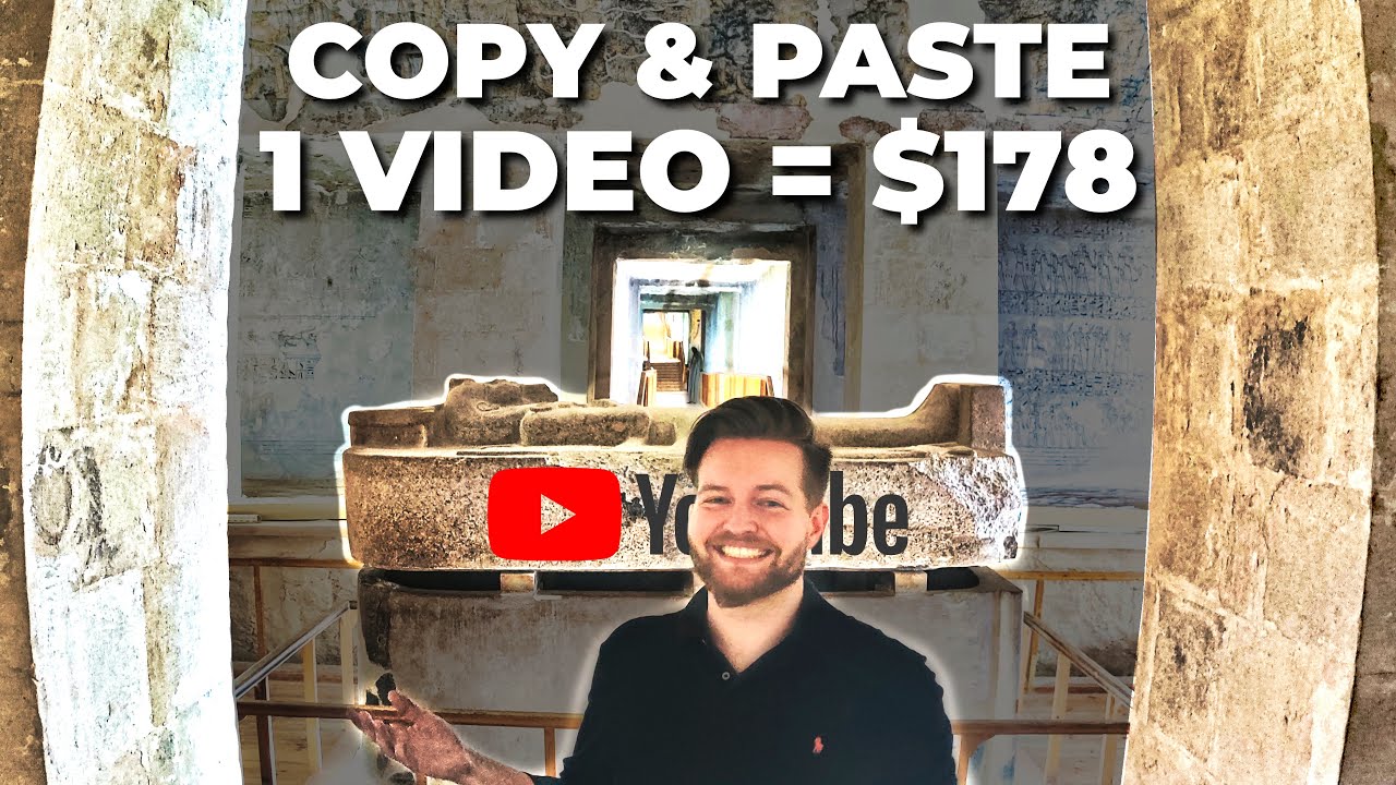 Video Paste Copy & Paste Videos And Earn $178 Per Video (Step By Step Tutorial - No ...