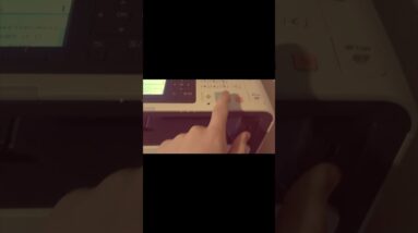 LOOK WHAT HAPPENS IF YOU PHOTOCOPY A PHONE WHILE PLAYING A VIDEO