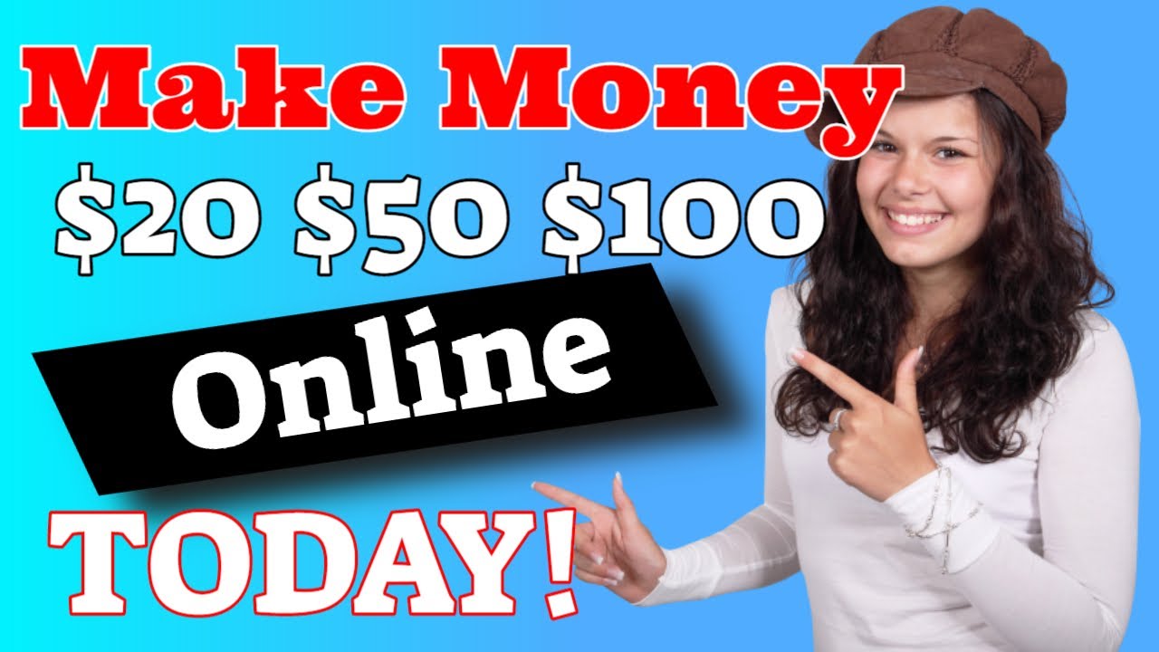 How To Make $20 $50 $100 Dollars A Day Online | Easy Way How To Make