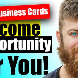 FREE Business Cards AND INCOME OPPORTUNITY