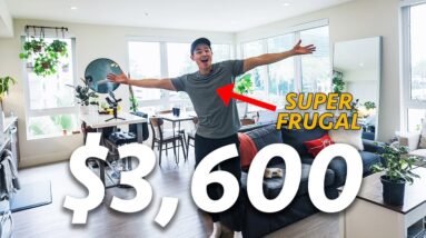 My $3,600/Month OC Apartment Tour | Frugal Millionaire