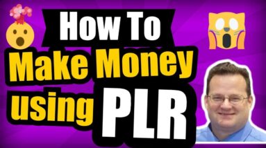 How To Make Money With PLR Products - Faceless Videos For YouTube Videos and Traffic