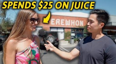 Asking Erewhon Shoppers What They Do For a Living