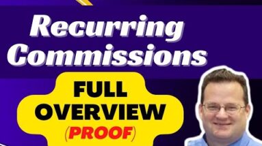 How To Make Recurring Money Online - Recurring Commissions PROOF - Up To 80% Recurring Commissions!