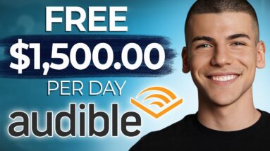EASY $1500/Day Audible Method for Beginners to Make Money Online