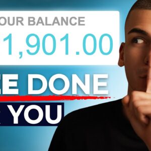 Earn Your First $1000 For Free (Done for You) Make Money Online As a Beginner!