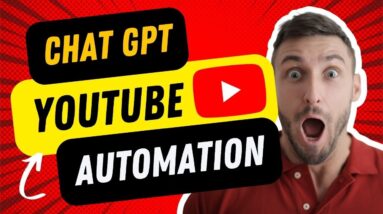 ChatGPT AI and AI Video Software For YouTube Automation [Full Tutorial] - ChatGPT For YouTube Videos