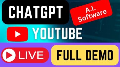 ChatGPT To Make YouTube Videos [FULL TUTORIAL] Use ChatGPT & AI To Easily Make YouTube Videos