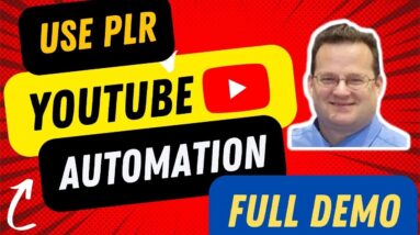 How To Use PLR For Faceless YouTube Automation [FULL DEMO] PLR For Faceless YouTube Automation