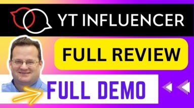 YT Influencer Review & Demo [Inside Member's Area] Chris Derenberger YT Influencer Review