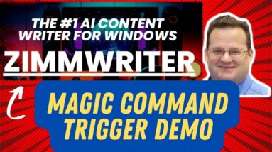 Zimmwriter Review - Magic Command Trigger Overview [FULL DEMO] Zimmwriter Review Demo