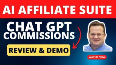 AI Affiliate Suite Review - How To Use AI For Affiliate Marketing - ChatGPT Affiliate Marketing Demo