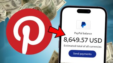This Website Will Pay You EVERY 24 Hours On Autopilot (Pinterest Affiliate Marketing)