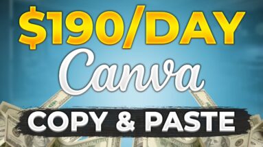 COPY This $190/Day Canva Affiliate Marketing Strategy For Beginners!