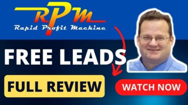RPM Rapid Profit Machine Review Demo - FREE Email Leads & FREE Account - RPM Rapid Profit Machine