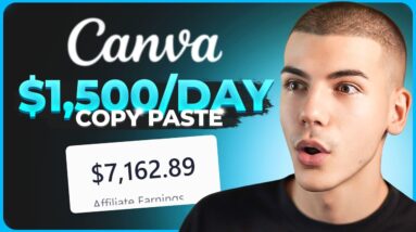 Earn $65 Per 10 Minutes with Canva Affiliate Marketing for Beginners! (Make Money Online)