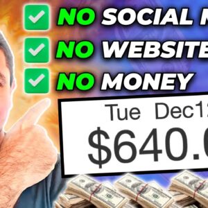 The Easiest $640 I Ever Made in Affiliate Marketing – No Social Media, No Investment, No Website!