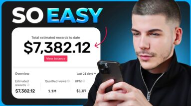Lazy $7,000/Week TikTok Creativity Program Niche for Beginners (Make Money Online 2024)