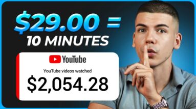 Get Paid $2.90 Every Min Watching Videos (Make Money Online)