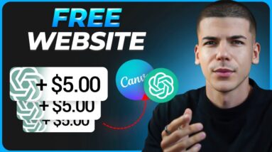 Make $5.00 Every 30 Sec with Canva & ChatGPT For FREE