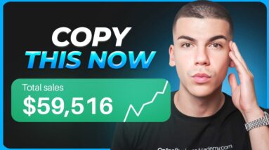 Earn $59,516/Month with THIS Digital Product for FREE (Make Money Online 2024)