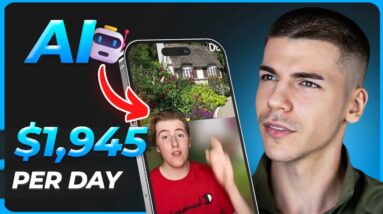 Earn $24,500/Month Copy Pasting AI Shorts for FREE (Make Money Online)