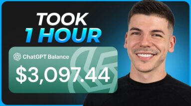 How I Made Money with ChatGPT For FREE (Make Money Online)