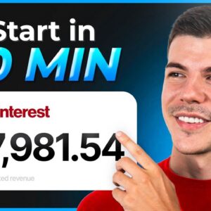 How I’d Build a $100/Day AI Pinterest Side Hustle