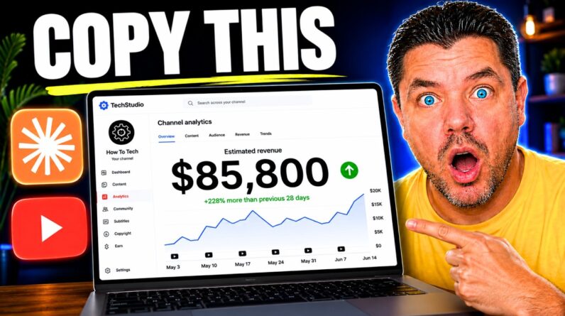 Copy This FACELESS YouTube Channel That Makes $85k/Mo (Using Claude)
