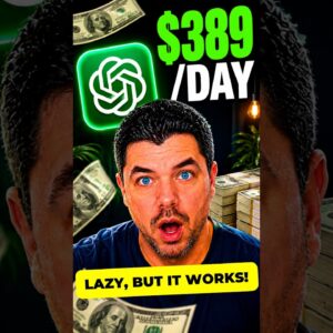 Laziest Ways to Make Money with AI (For Beginners)